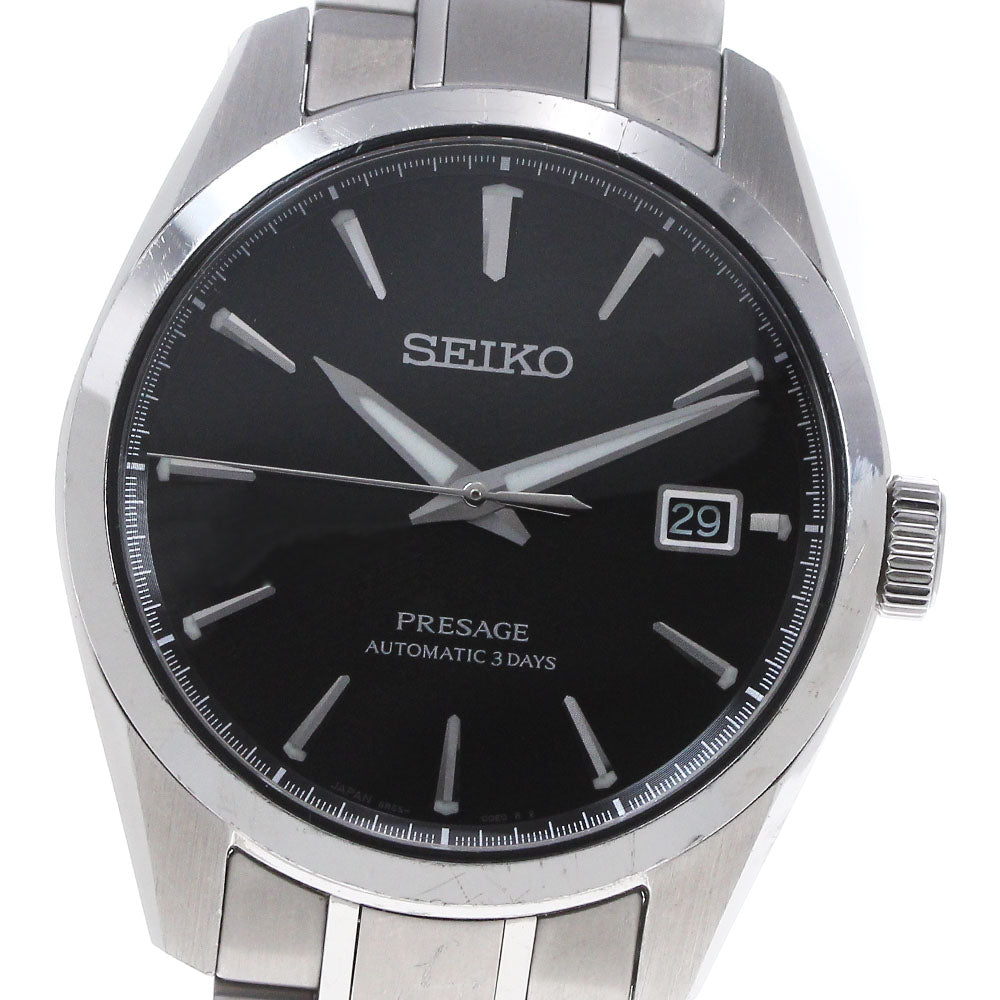 SEIKO Presage SARX117/6R55-00E0 Date Black Dial Automatic Men's Watch_866787