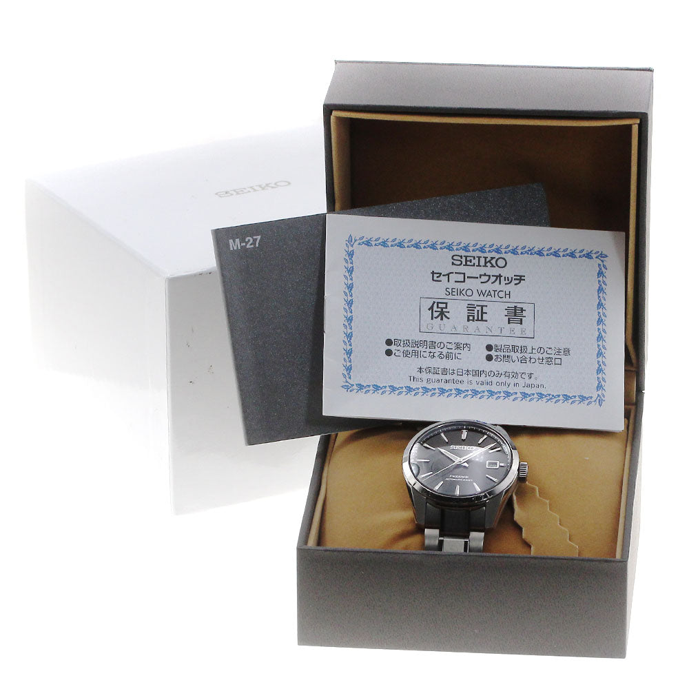 SEIKO Presage SARX117/6R55-00E0 Date Black Dial Automatic Men's Watch_866787
