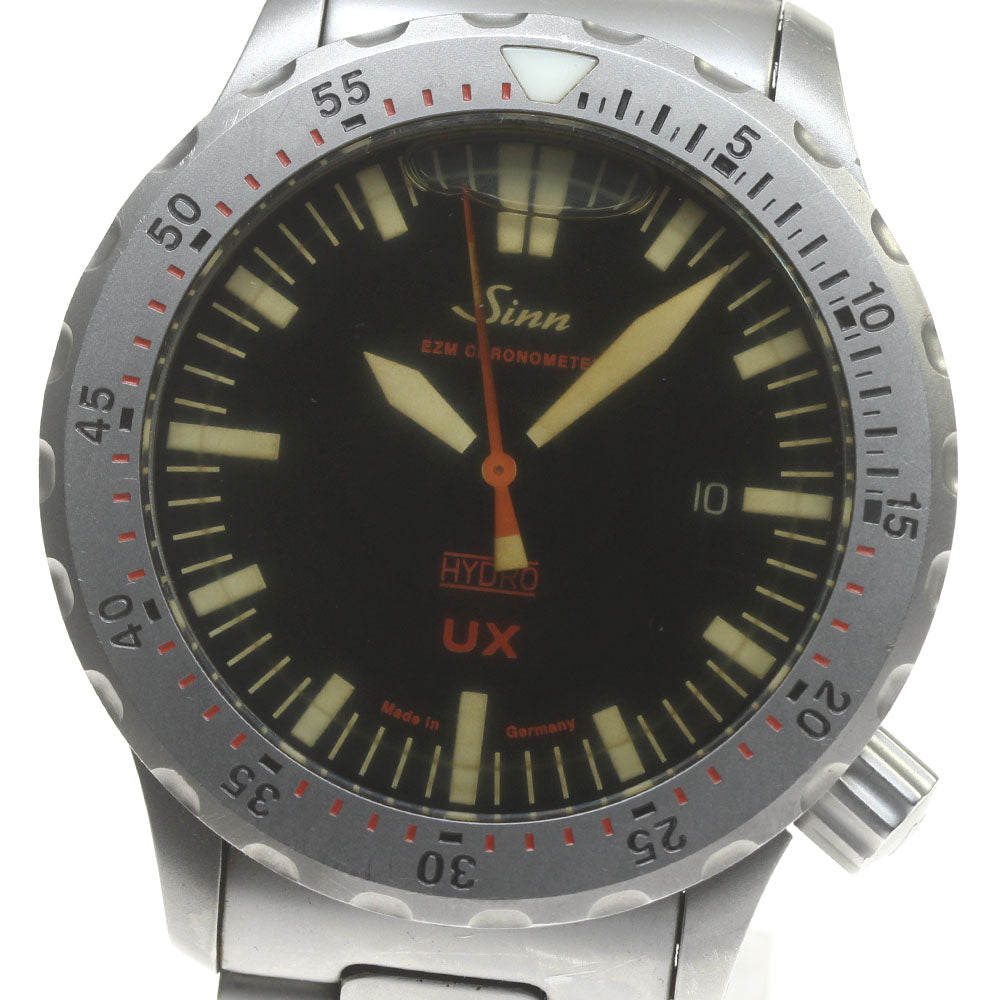 Sinn EZM2 Hydro UX 403 Date black Dial Quartz Men's Watch_866791