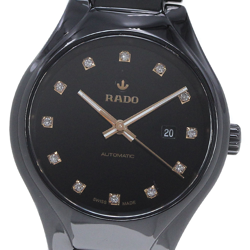 RADO True 01.561.0242.3.073 12P diamond black Dial Automatic Ladies Watch_866802