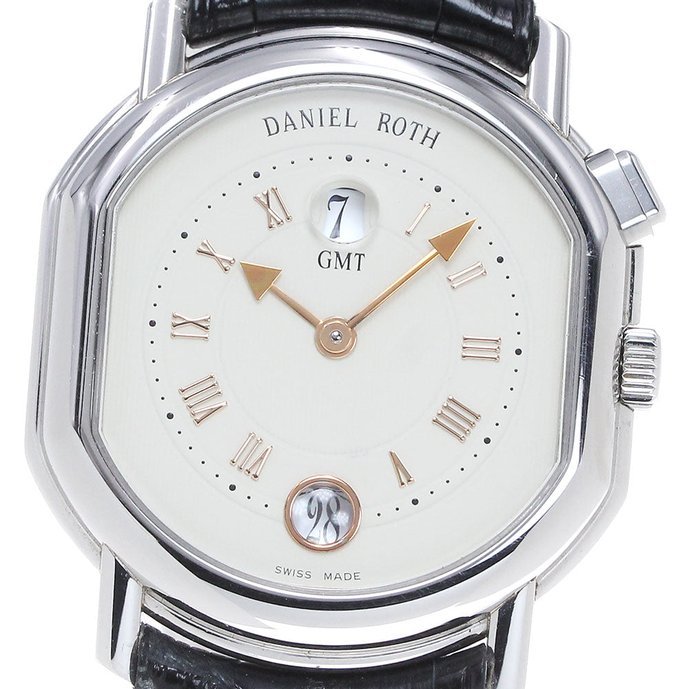 DANIEL ROTH Classic GMT N238 Date white Dial Automatic Men's Watch_866813