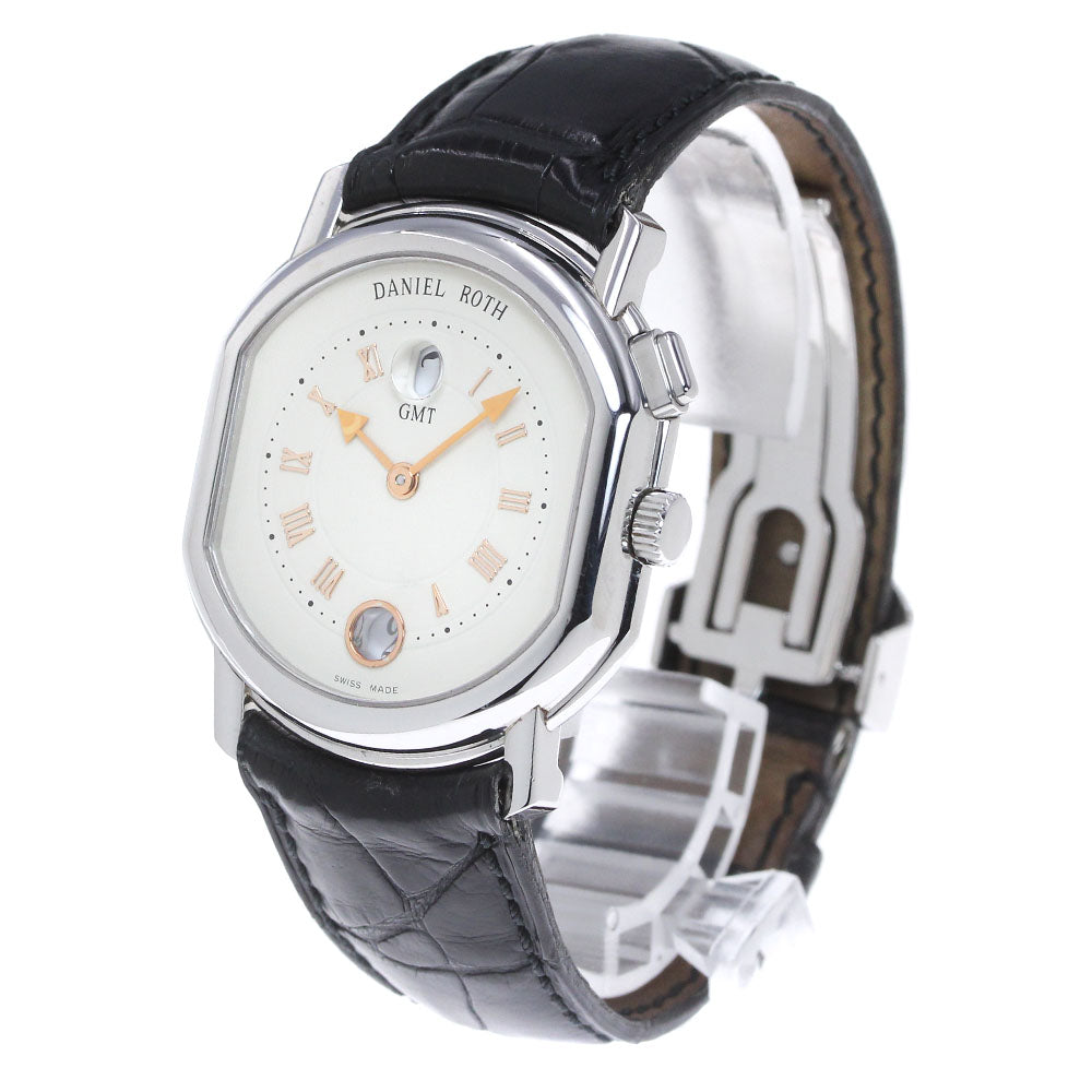 DANIEL ROTH Classic GMT N238 Date white Dial Automatic Men's Watch_866813