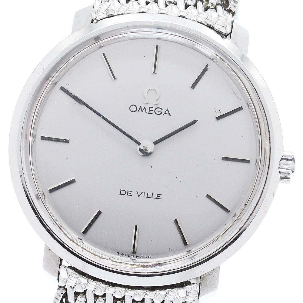 OMEGA De Ville vintage Silver Dial Hand Winding Men's Watch_866814