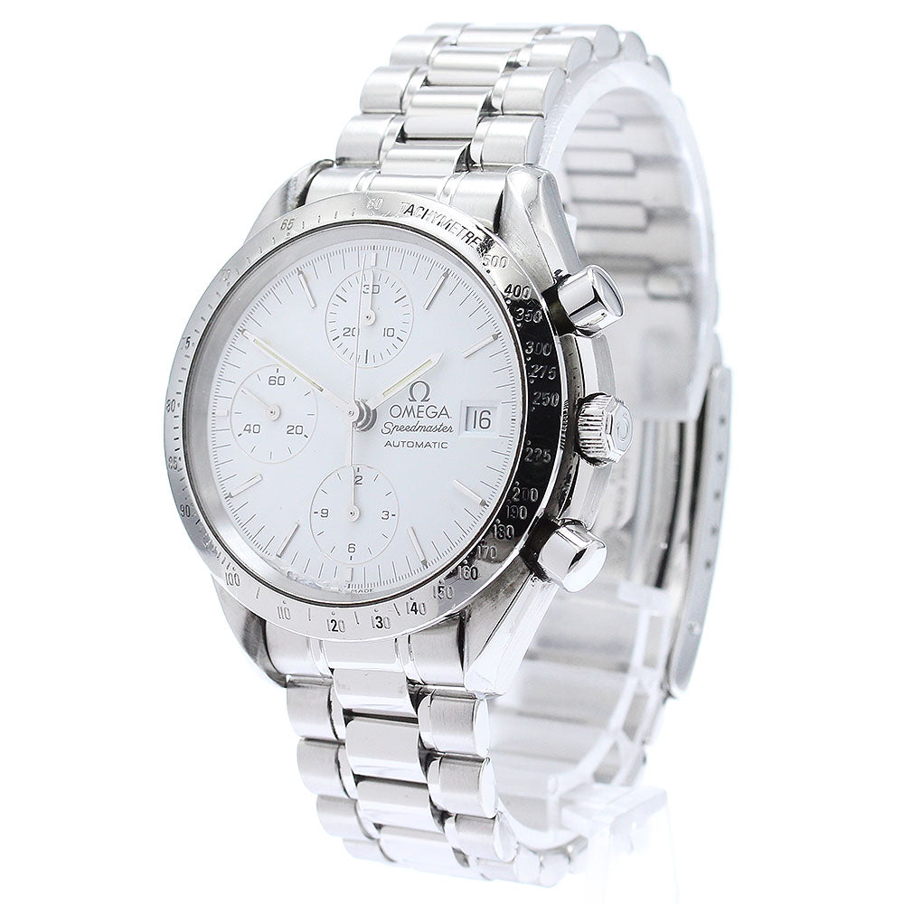 OMEGA Speedmaster 3511.20 Date Chronograph white Dial Automatic Men's_866836