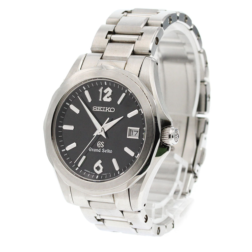 SEIKO Grand Seiko SBGX035/9F62-0A60 Date Black Dial Quartz Men's Watch_866843