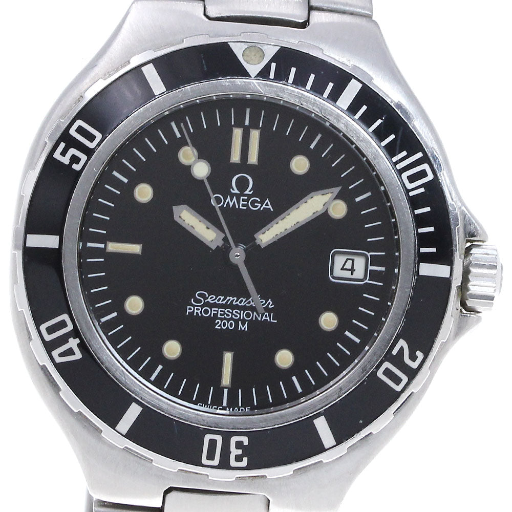 OMEGA Seamaster200m 2850.50.02 Date black Dial Quartz Men's Watch_866847