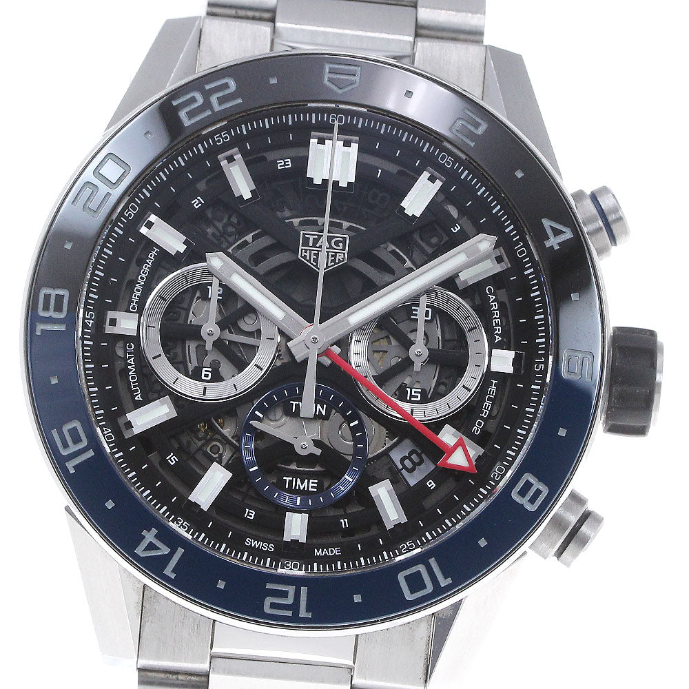 TAG HEUER Carrera Calibre Heuer02 CBG2A1Z GMT chronograph Automatic Men's_866899