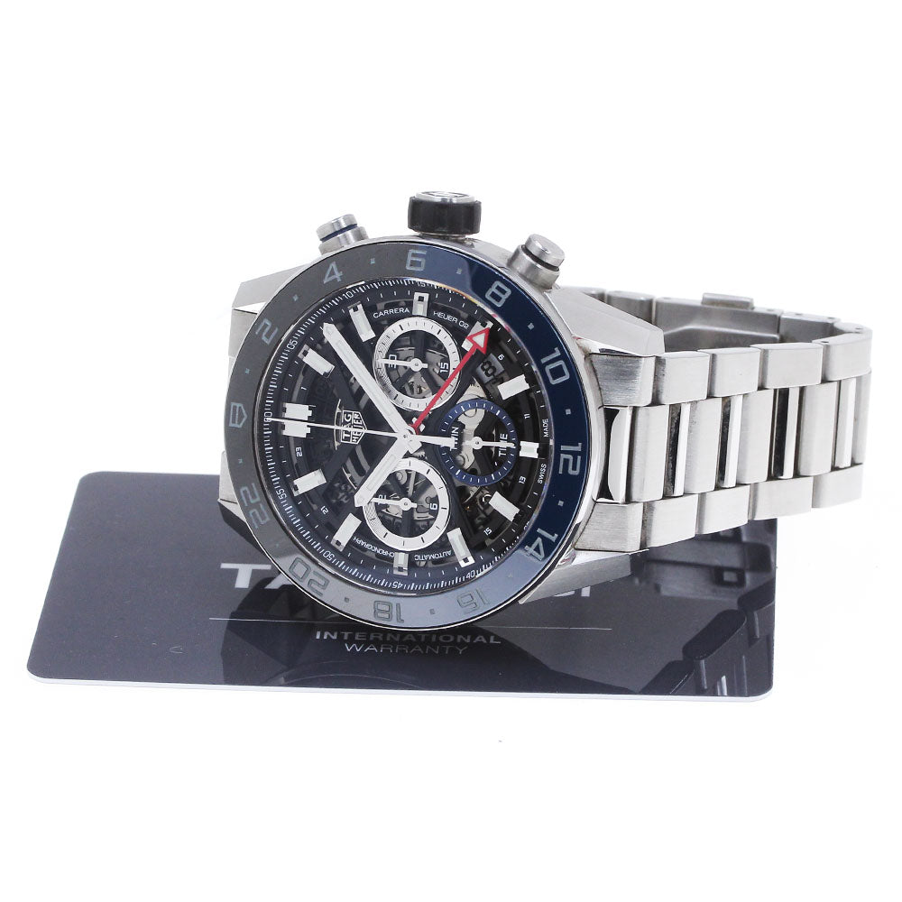 TAG HEUER Carrera Calibre Heuer02 CBG2A1Z GMT chronograph Automatic Men's_866899