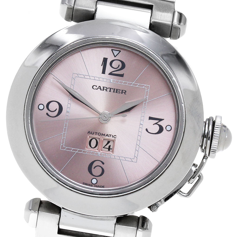 CARTIER Pasha C W31058M7 Big date pink Dial Automatic Boy's Watch_866900