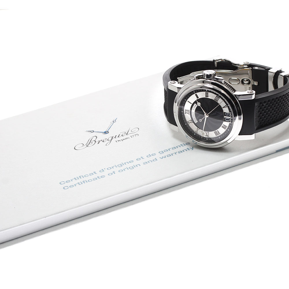 Breguet Marine 2 5817ST/92/5V8 Large date black Dial Automatic Mens Watch_866919