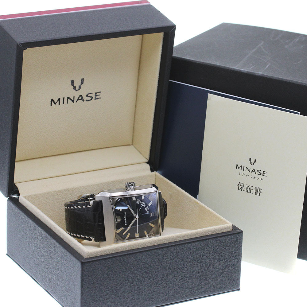 MINASE Five windows mechanical VM03-L09SD Date Navy Dial Automatic Men's Watch_866935