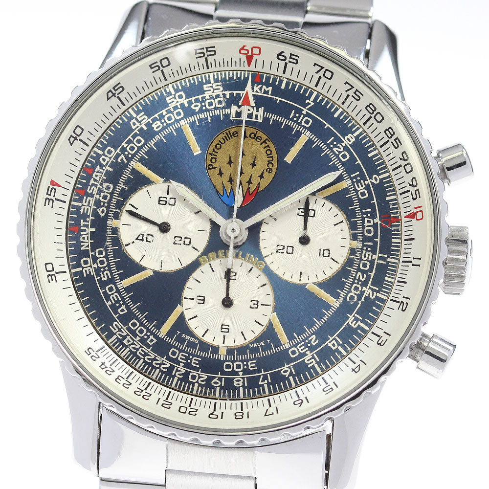 BREITLING Navitimer A11021 Patrouille De France Hand Winding Men's Watch_866946