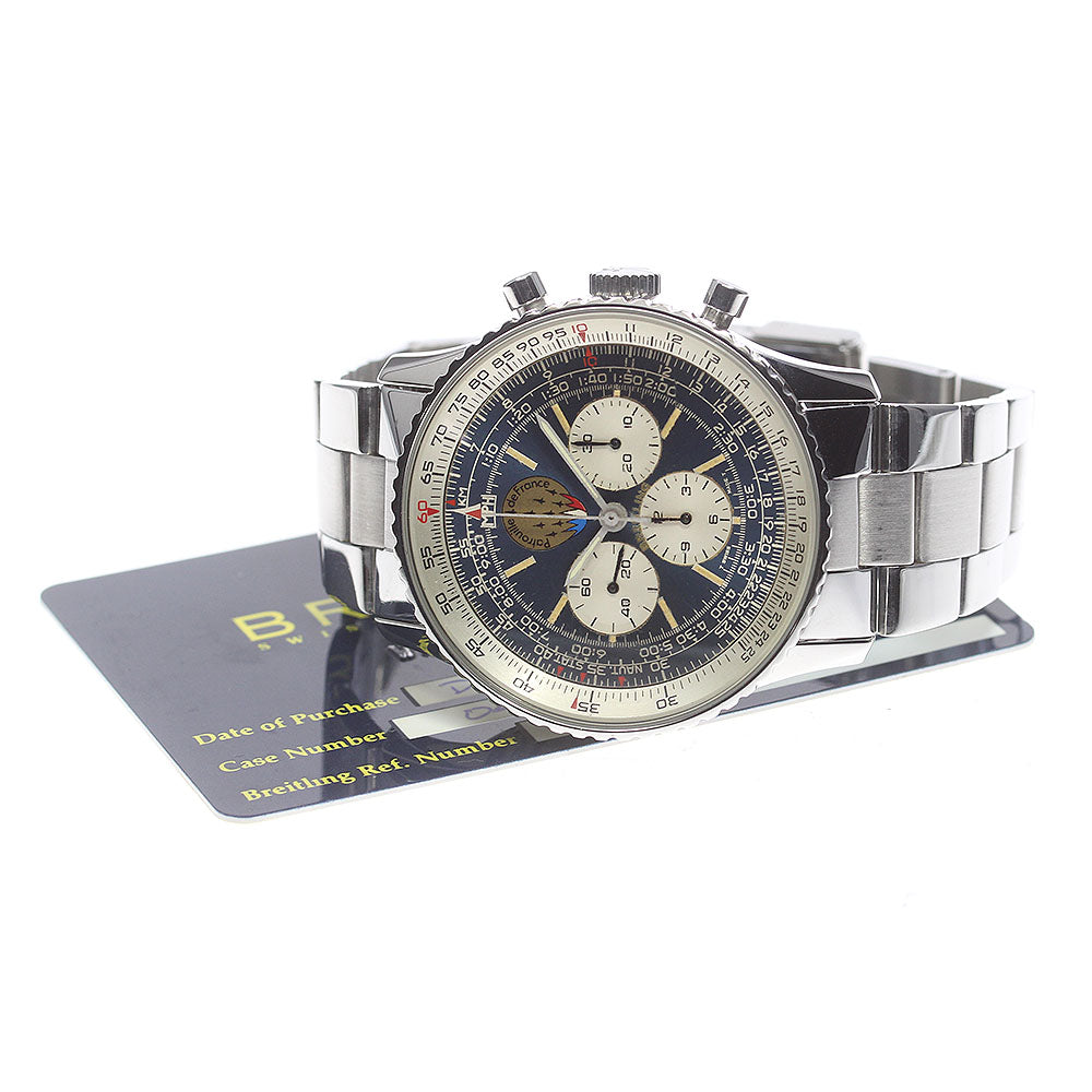 BREITLING Navitimer A11021 Patrouille De France Hand Winding Men's Watch_866946
