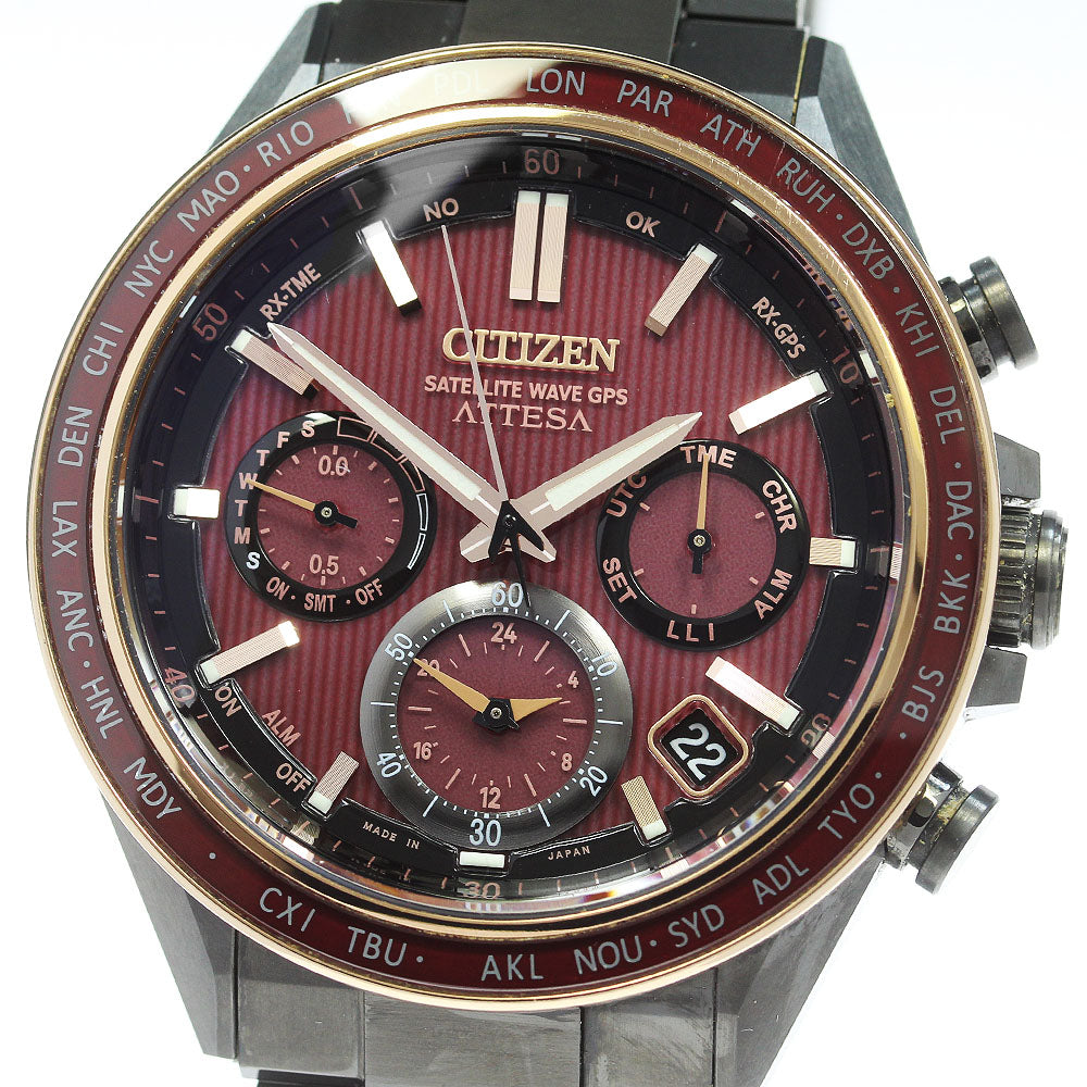 CITIZEN Attesa Satellite Wave F950-0029S04 GPS Men's Watch_866953