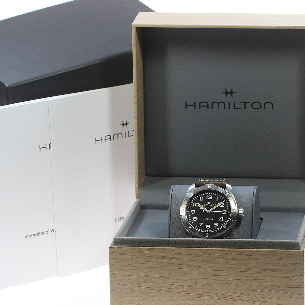 HAMILTON khaki field expedition H702250 Black Dial Automatic Men's Watch_866991