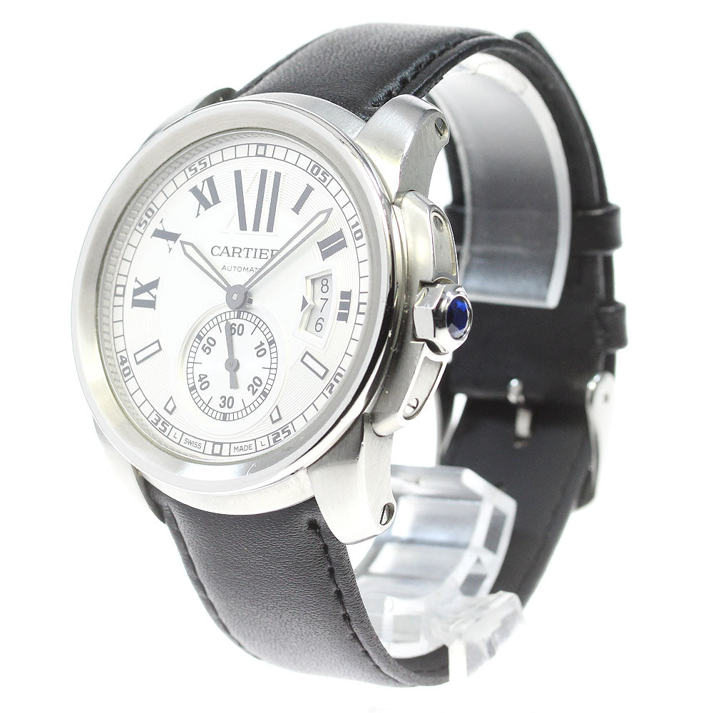 CARTIER Calibur de Cartier W7100037 Date Silver Dial Automatic Men's_867003