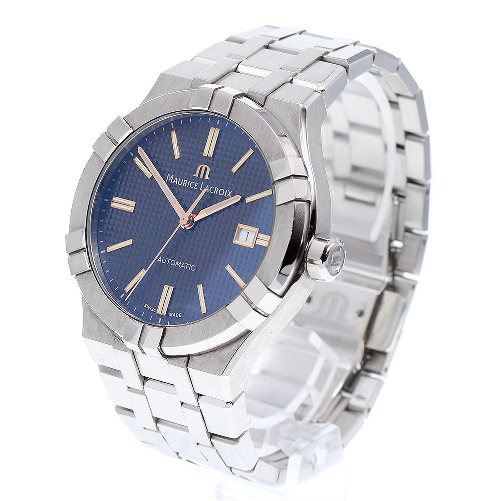 MAURICE LACROIX Icon AI6008 Date black Dial Automatic Men's Watch_867012