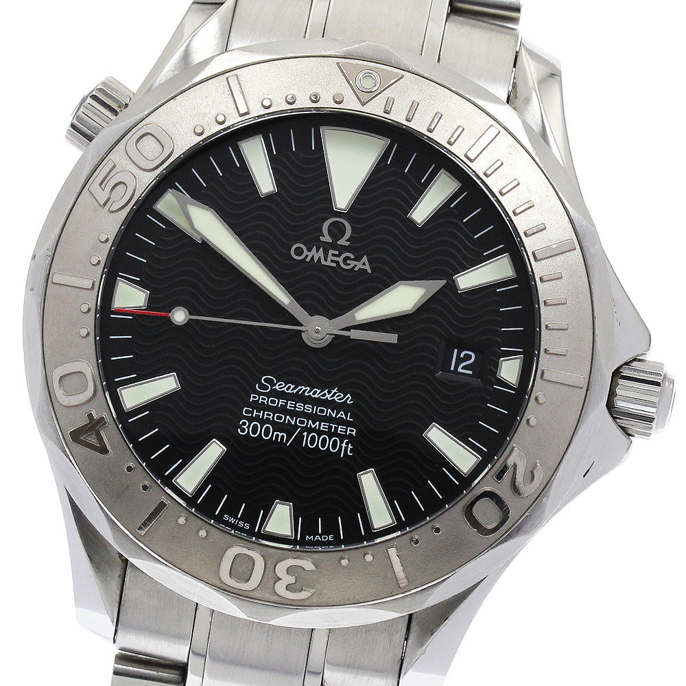 OMEGA Seamaster300 2230.50 WG bezel black Dial Automatic Men's Watch_867026