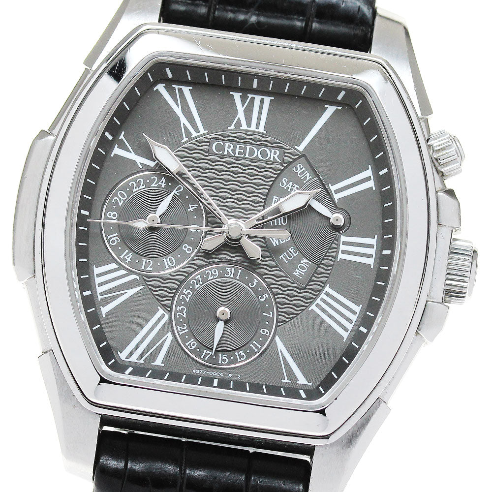 SEIKO CREDOR Pacificique 4S77-00B0/GCBG973 Day date Automatic Men's Watch_867036