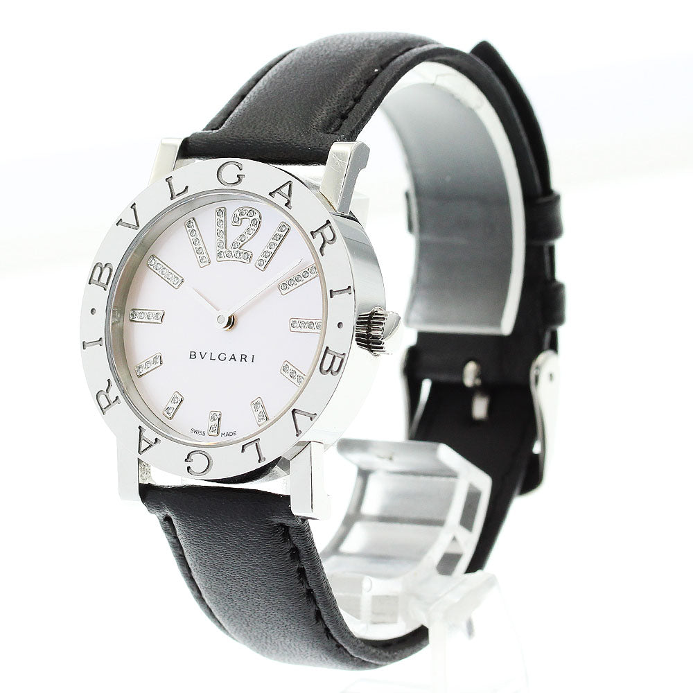 BVLGARI BVLGARIBVLGARI BB33SLAUTO Date Index Diamond Pink shell Dial Automatic Boy's Watch_867042