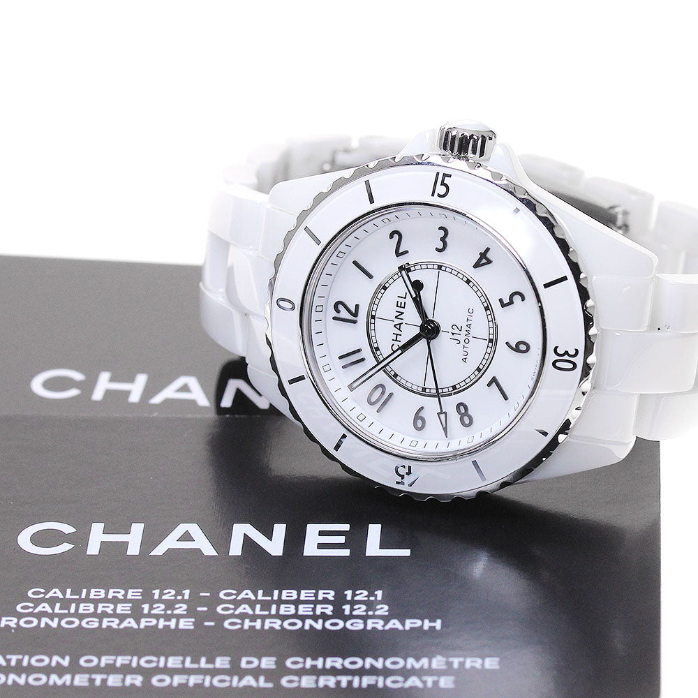 CHANEL J12 Calibre 12.2 H5699 33MM WHITE CERAMIC Automatic Ladies Watch_867061