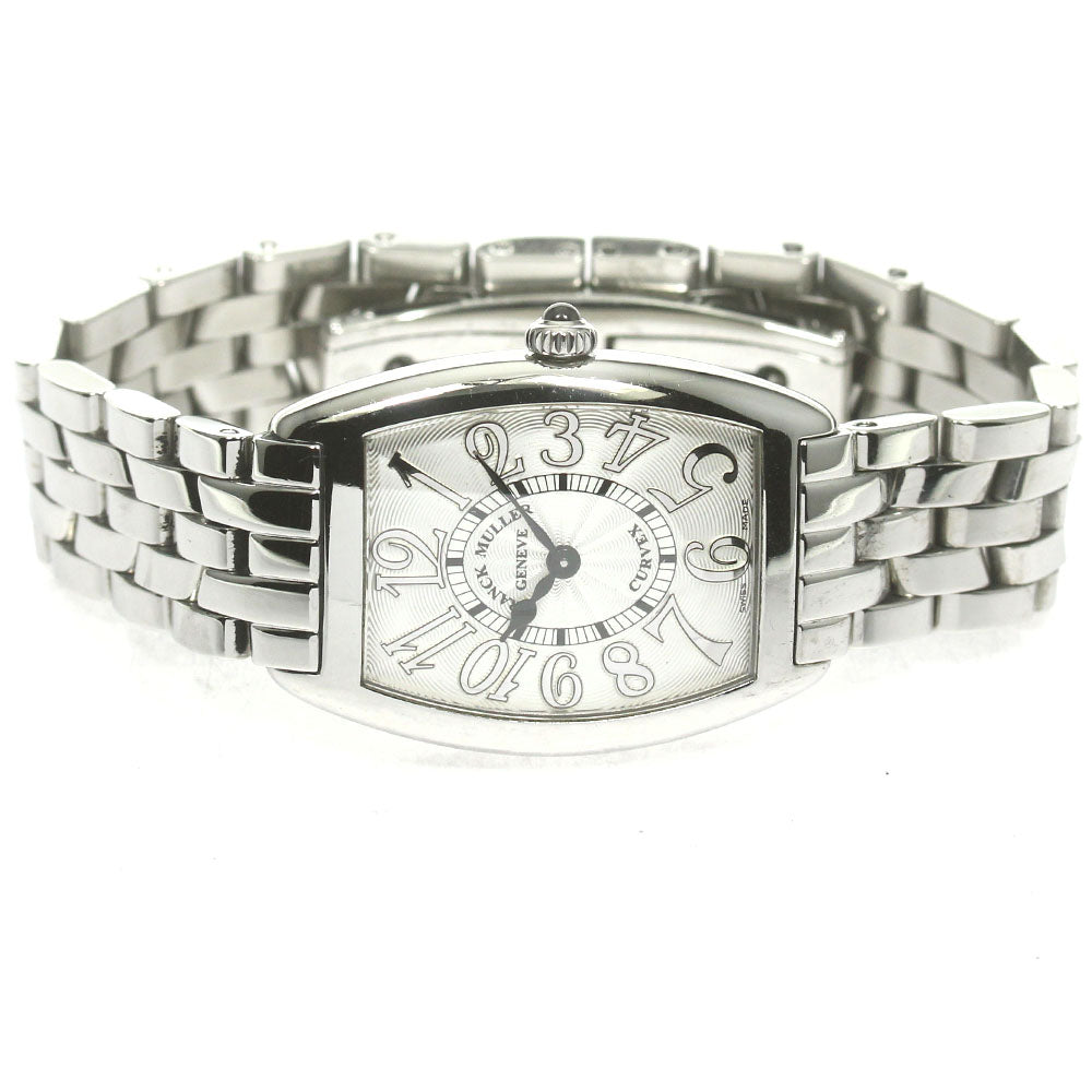 FRANCK MULLER Tonneau Curvex 1752QZREL Silver Dial Quartz Ladies Watch_867067