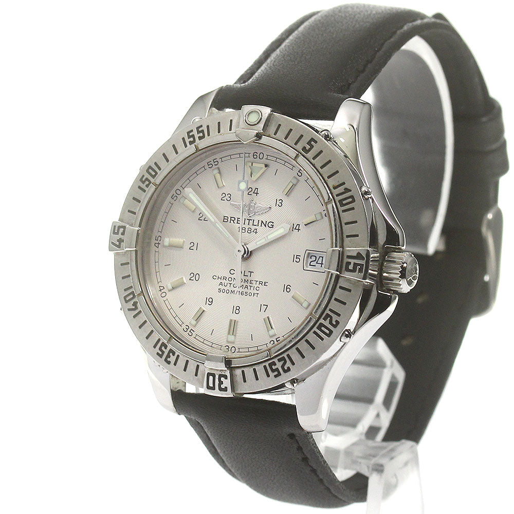 BREITLING Colt Ocean A17350 Date Silver Dial Automatic Men's Watch_867068