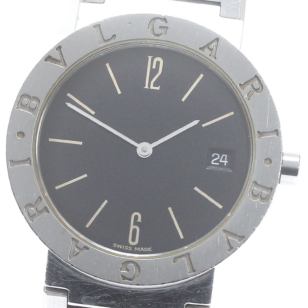 BVLGARI BVLGARIBVLGARI BB33SS Date black Dial Quartz Men's Watch_867185