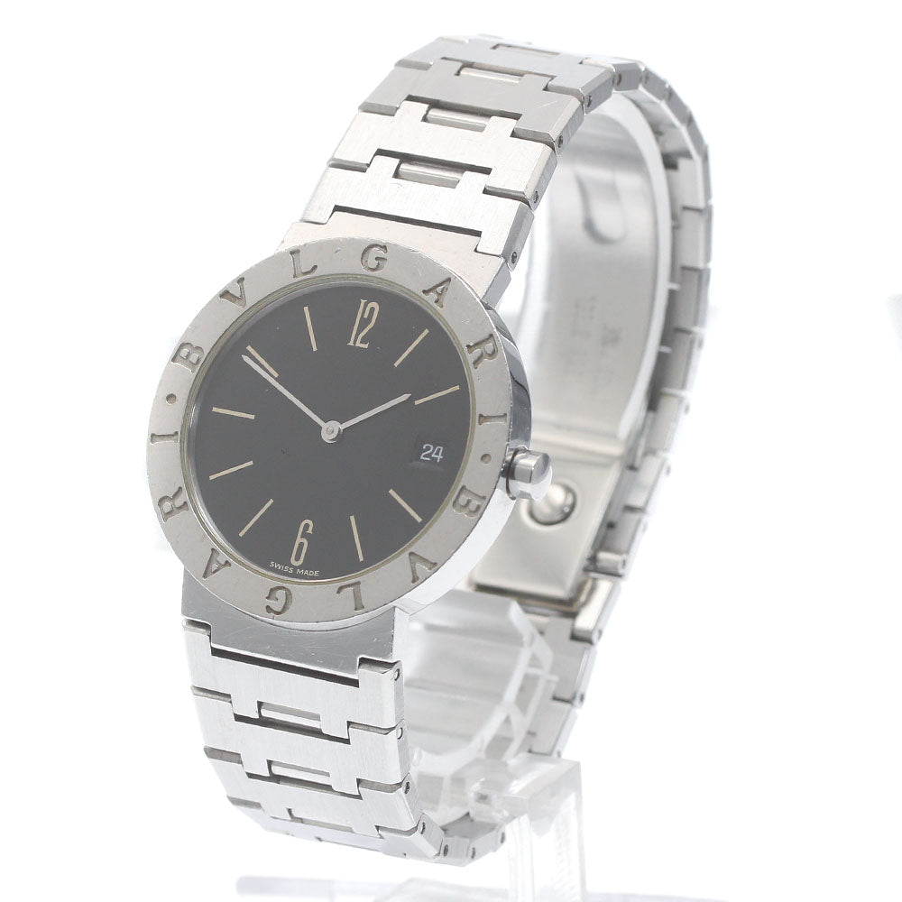 BVLGARI BVLGARIBVLGARI BB33SS Date black Dial Quartz Men's Watch_867185