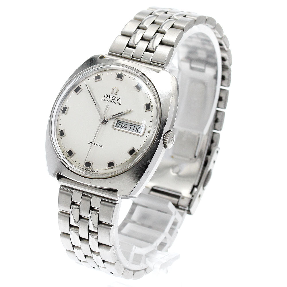OMEGA Geneve Day Date Vintage TOOL 106 Silver Dial Automatic Men's Watch_867195