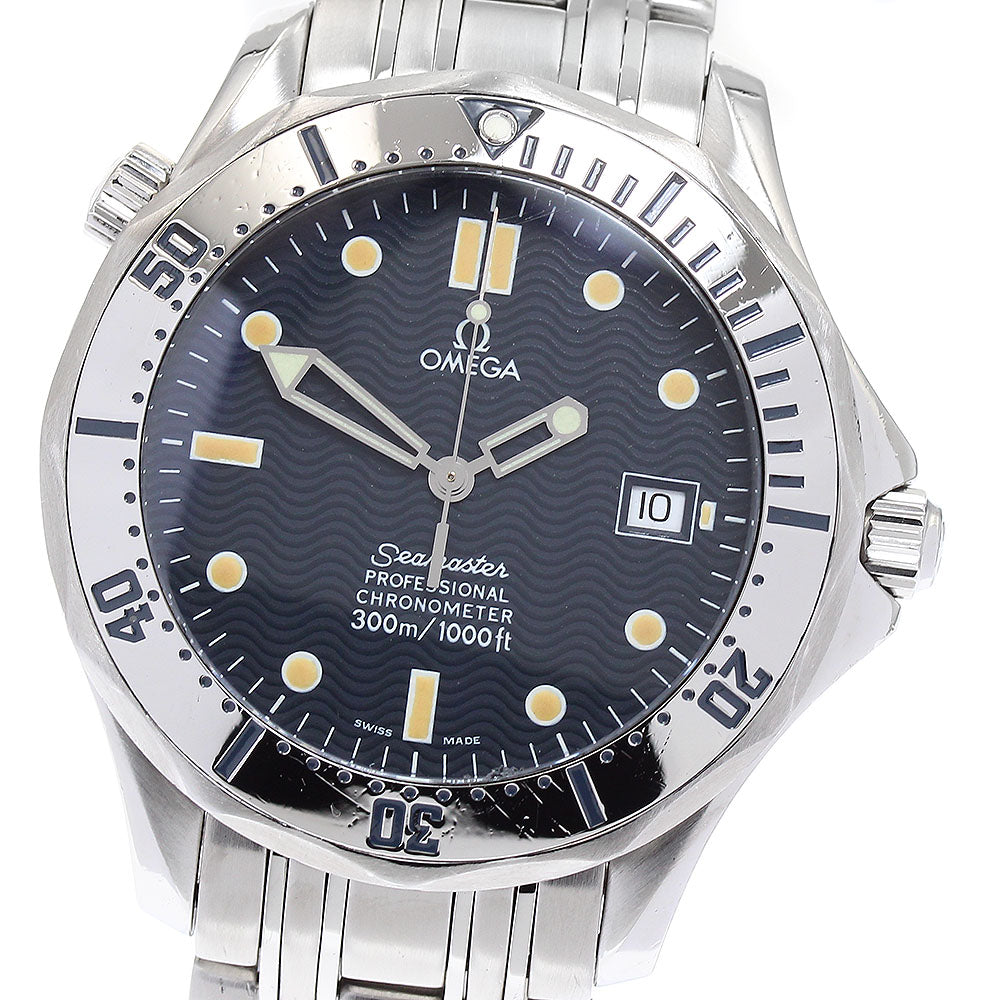 OMEGA Seamaster300 2532.80 Date Navy Dial Automatic Men's Watch_867205