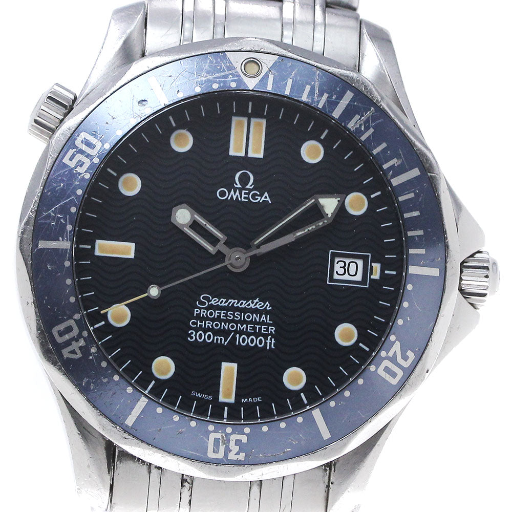 OMEGA Seamaster300 2531.80 Date Navy Dial Automatic Men's Watch_867211