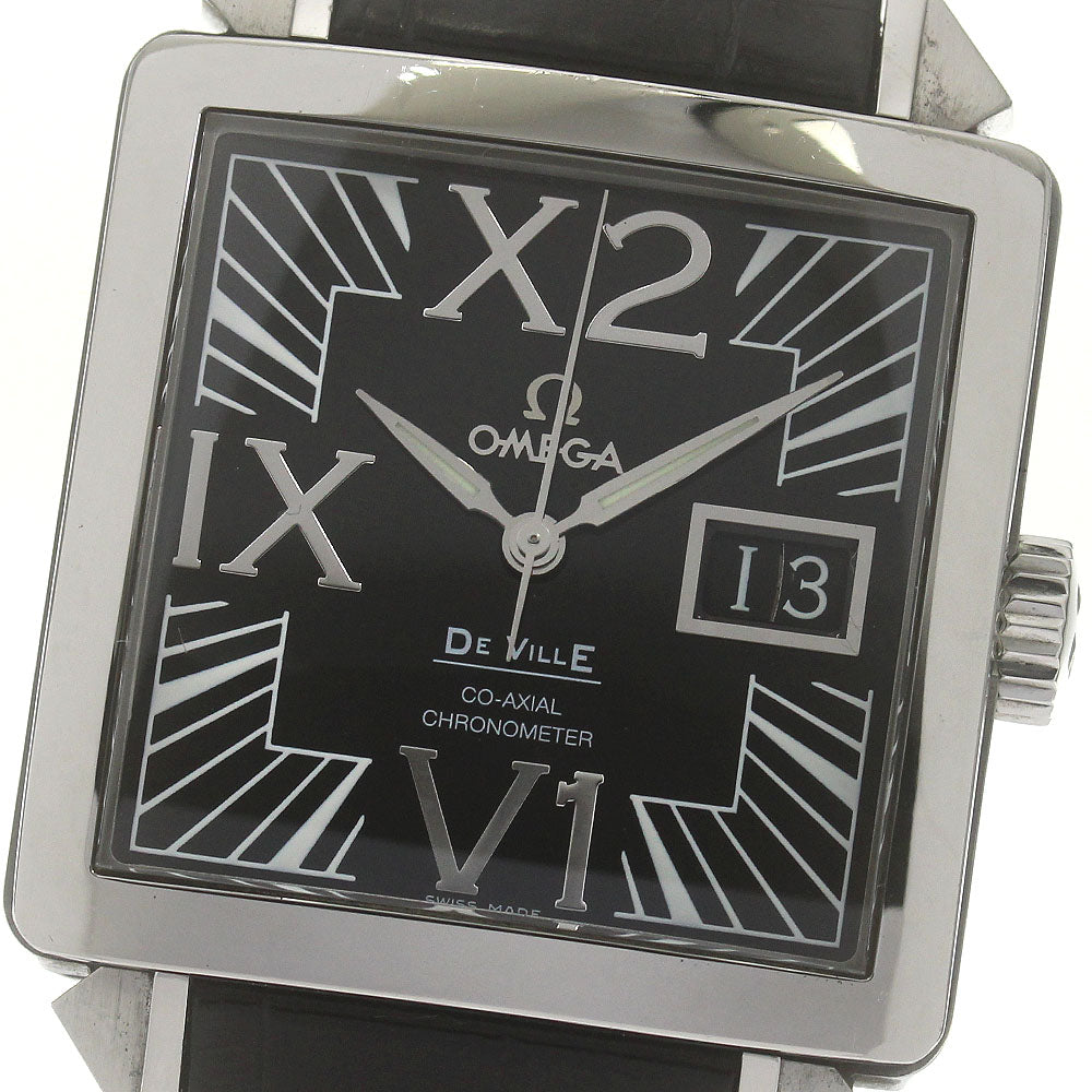 OMEGA De Ville Co-Axial X2 7813.50.31 Big date black Dial Automatic Men's Watch_867212