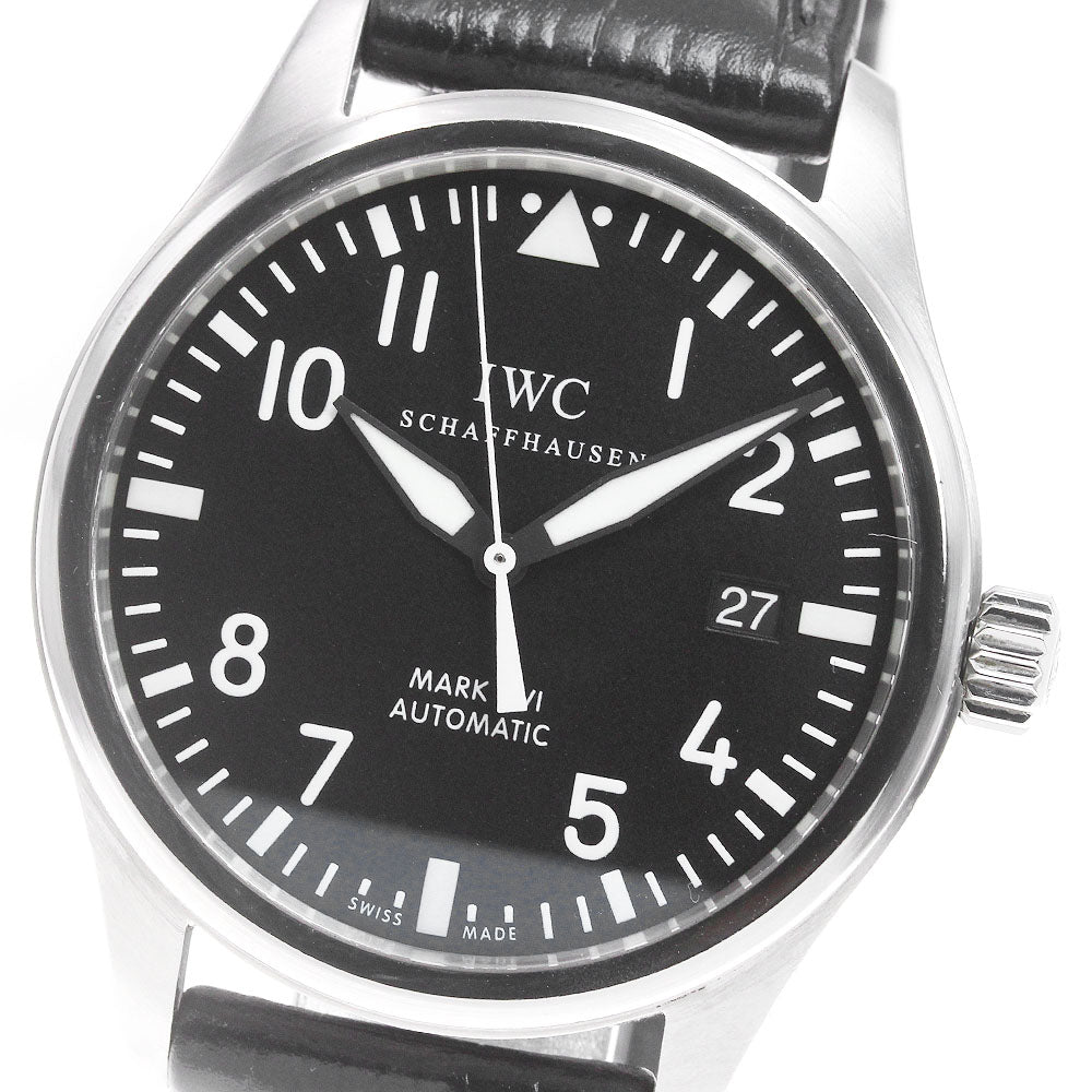 IWC SCHAFFHAUSEN Pilot's watch mark XVI IW325501 Date black Dial Automatic Men's Watch_867221