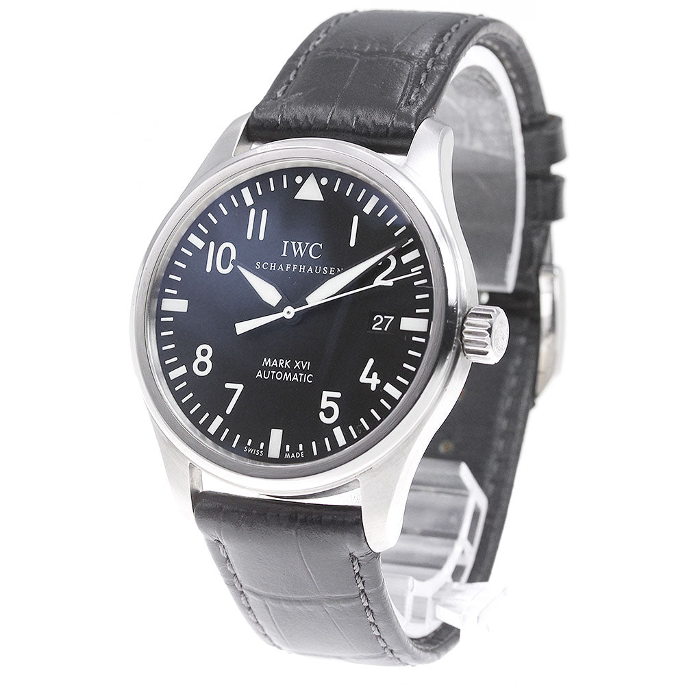 IWC SCHAFFHAUSEN Pilot's watch mark XVI IW325501 Date black Dial Automatic Men's Watch_867221