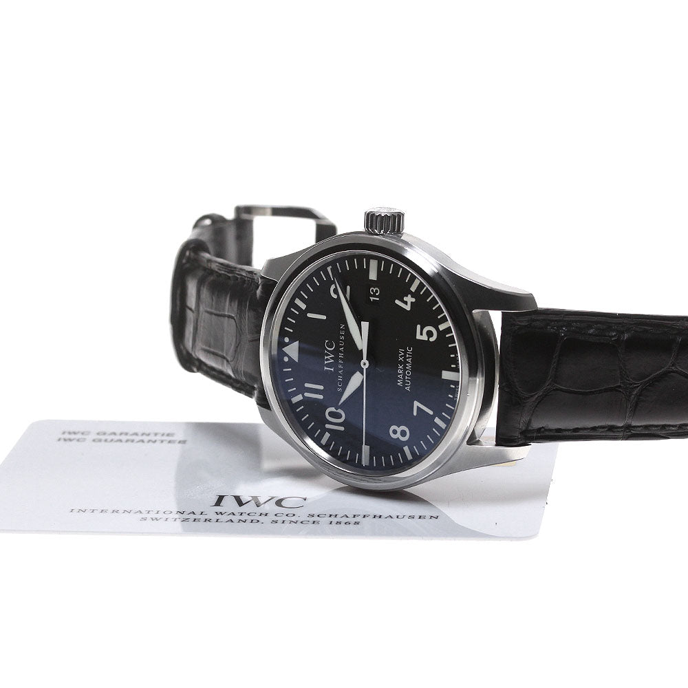 IWC SCHAFFHAUSEN Pilot's watch mark XVI IW325501 Date black Dial Automatic Men's Watch_867231