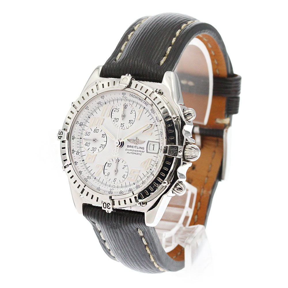 BREITLING Chronomat A13050.1 Chronograph white Dial Automatic Men's Watch_867240