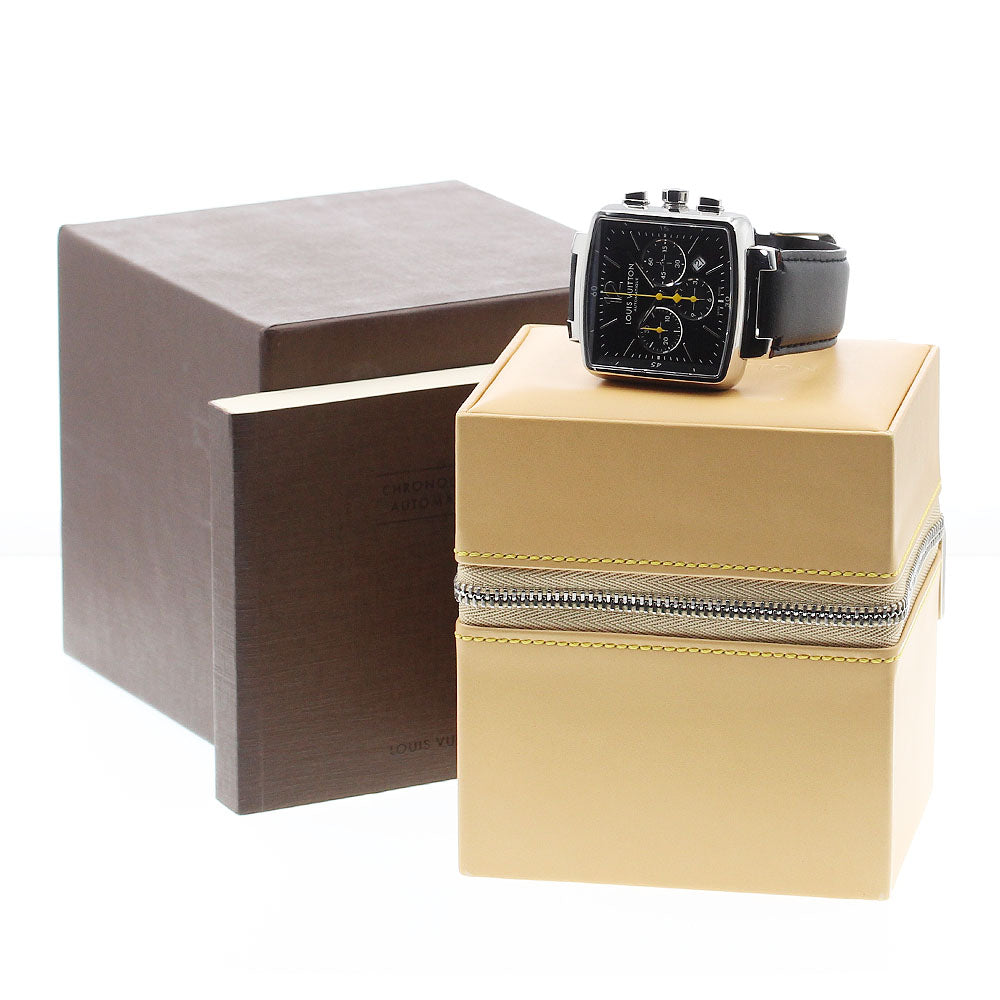 LOUIS VUITTON Speedy Q212G Chronograph black Dial Automatic Men's Watch_867268