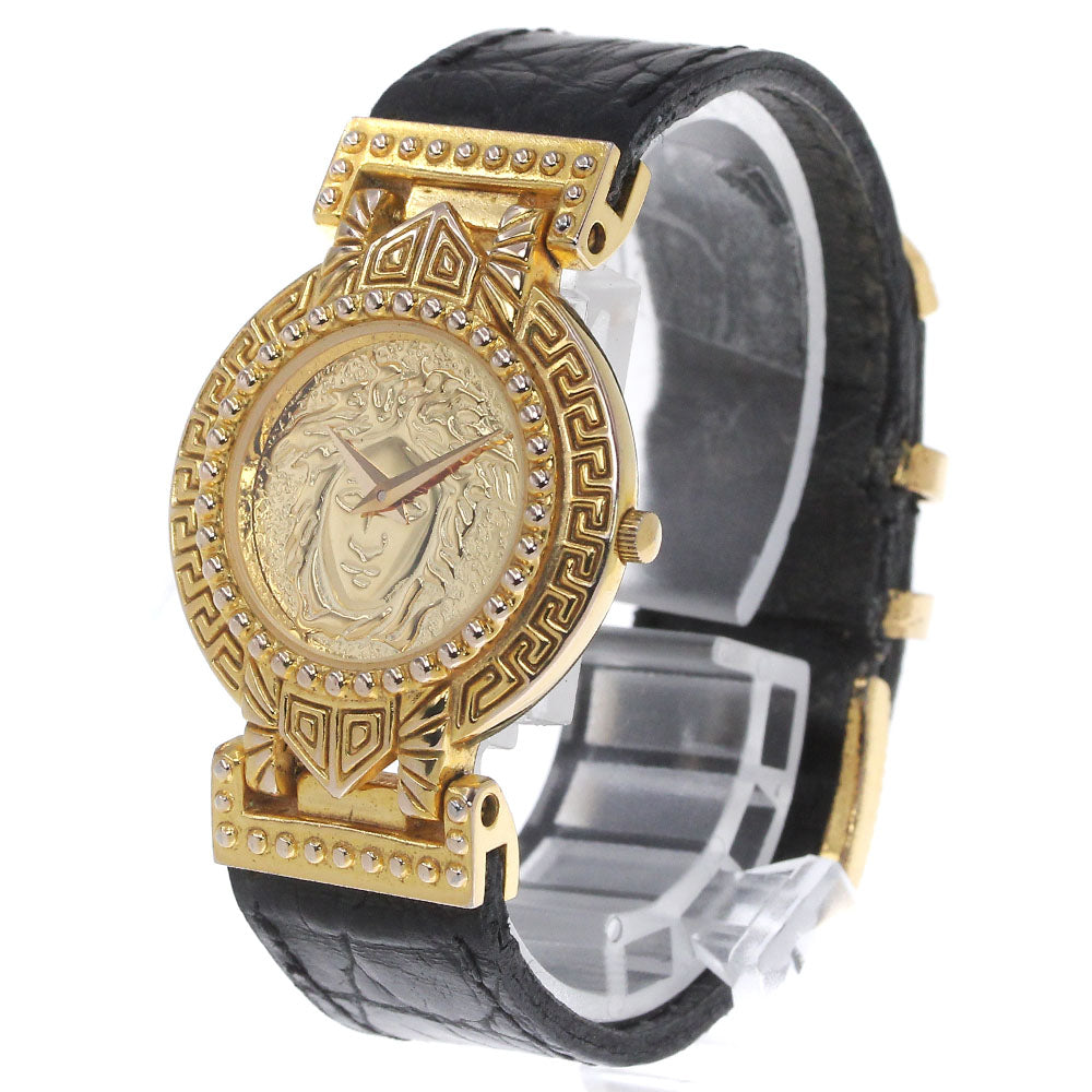 VERSACE Medusa 7008012 Gold Dial Quartz Ladies Watch_867269