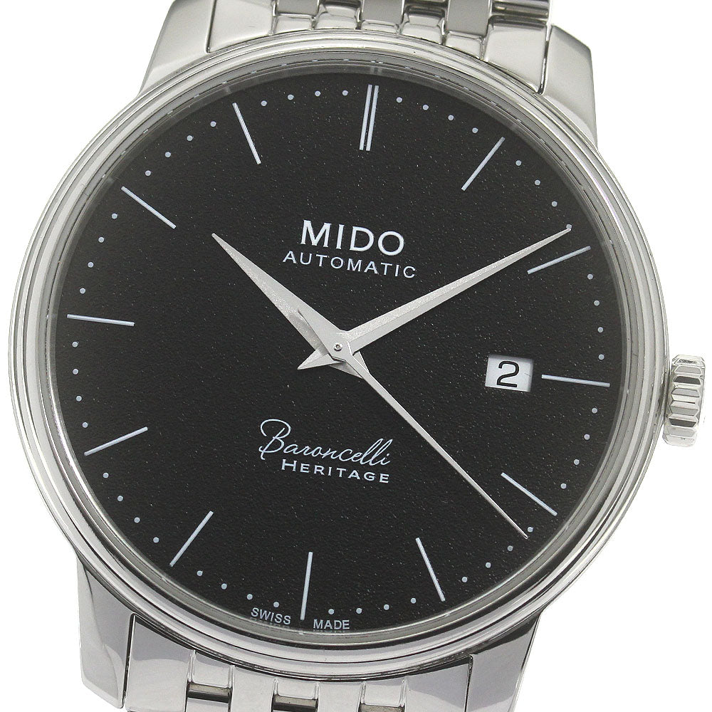 MIDO Baroncelli M027.407.11.050.00 Date black Dial Automatic Men's Watch_867315