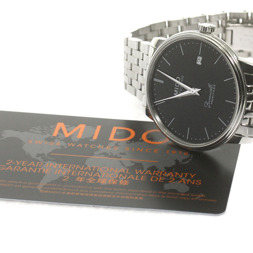 MIDO Baroncelli M027.407.11.050.00 Date black Dial Automatic Men's Watch_867315