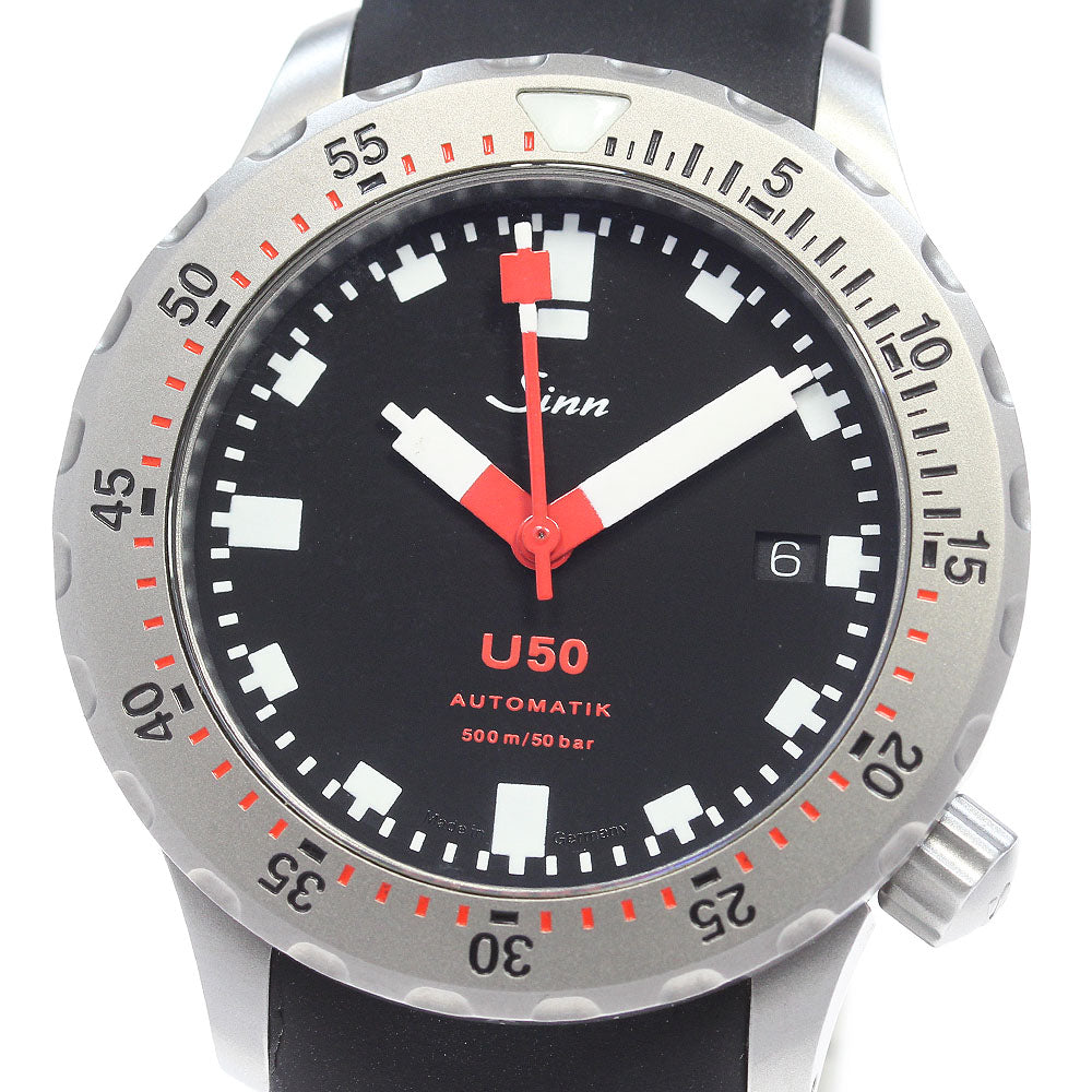 Sinn U50 1050 Date black Dial Automatic Men's Watch_867354