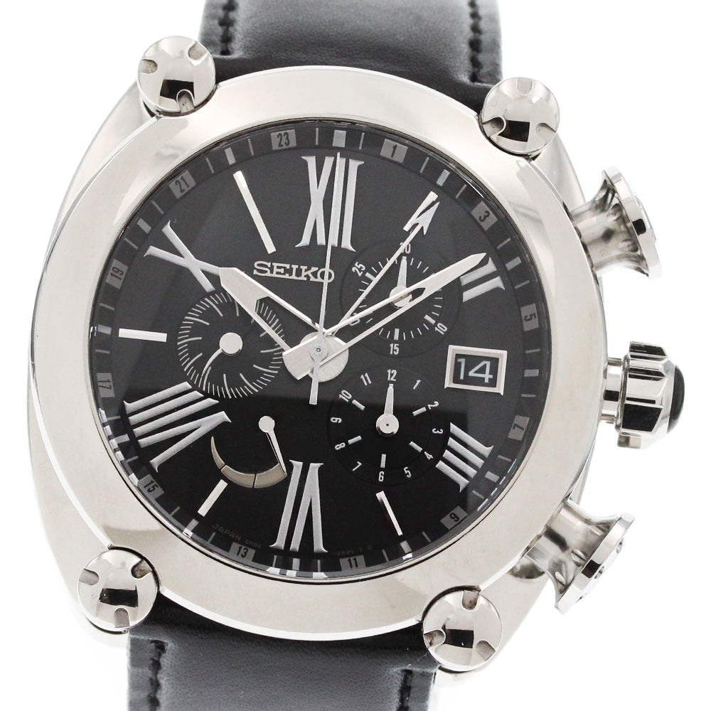 SEIKO Galante SBLA049/5R86-0AB0 GMT Chronograph Spring drive Men's Watch_867363