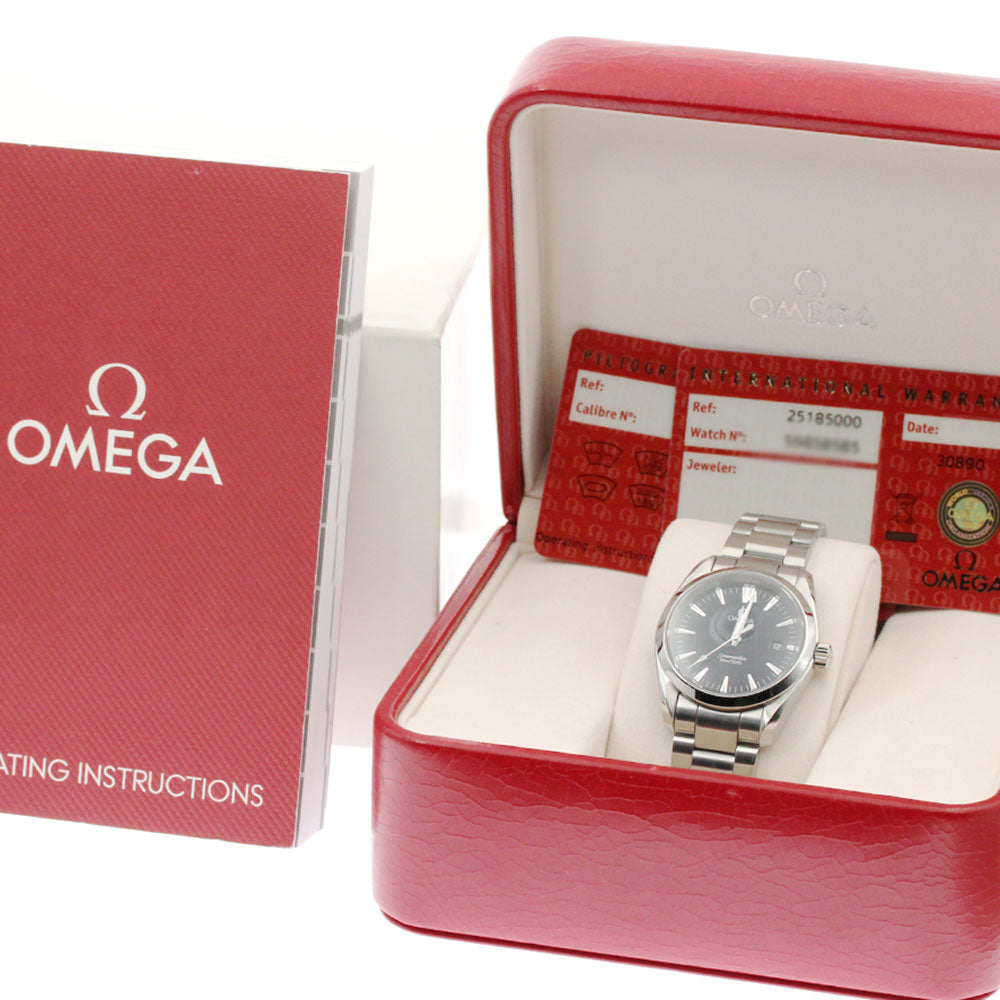 OMEGA Seamaster Aqua Terra 2518.50 Date black Dial Quartz Boy's Watch_867371