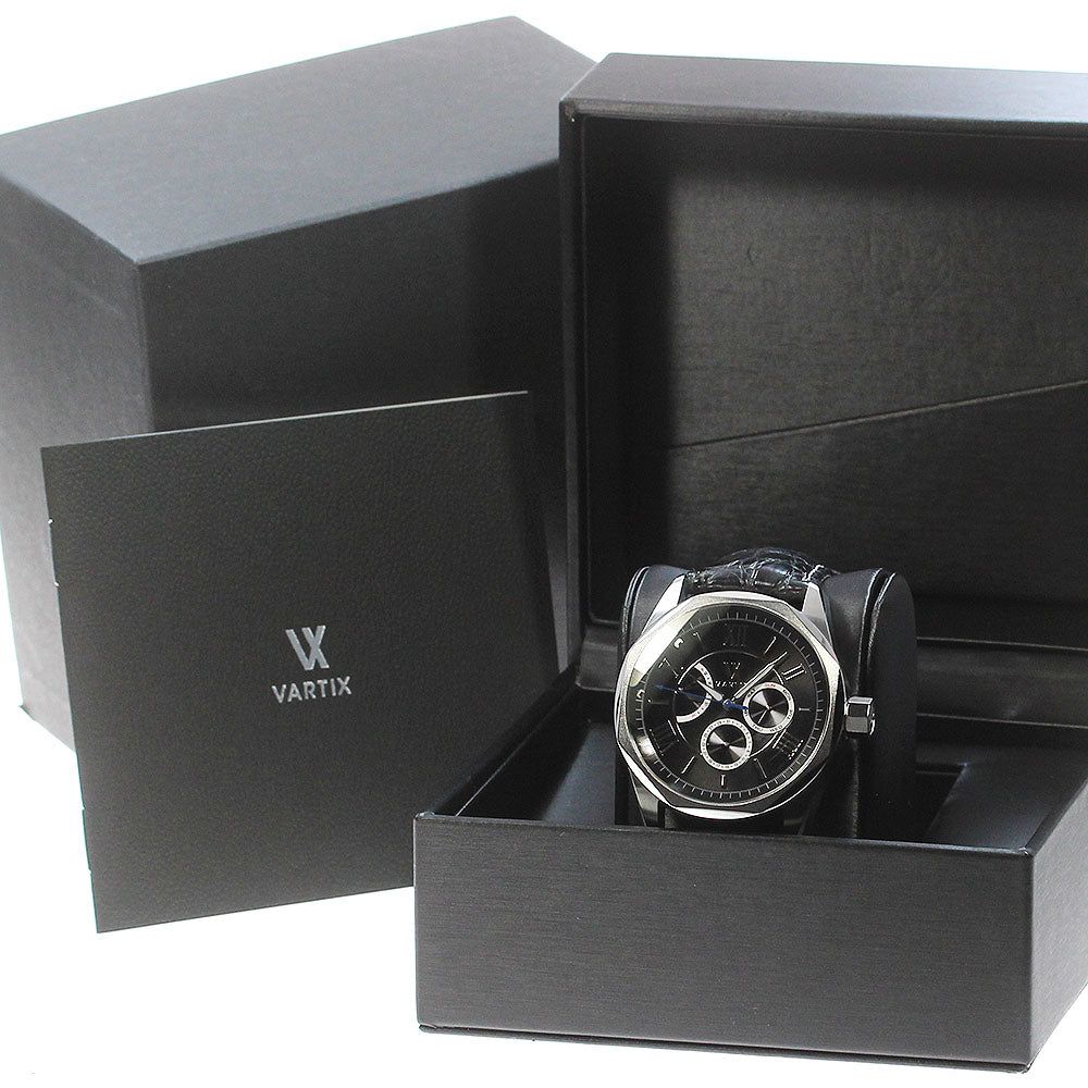 VARTIX Alive PR01-0451 Day-Date Power Reserve black Dial Automatic Men's Watch_867384