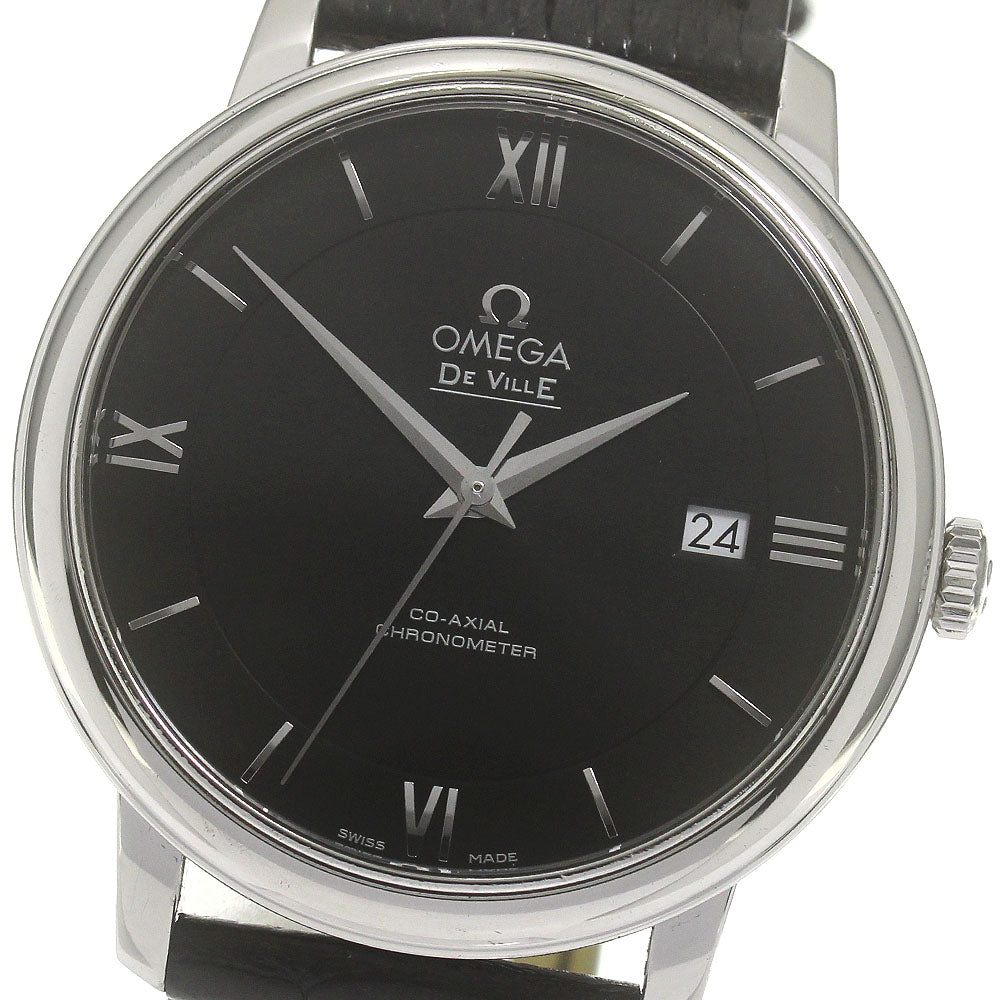 OMEGA De Ville Prestige 424.13.40.20.01.001 Coaxial black Dial Automatic Men's Watch_867385