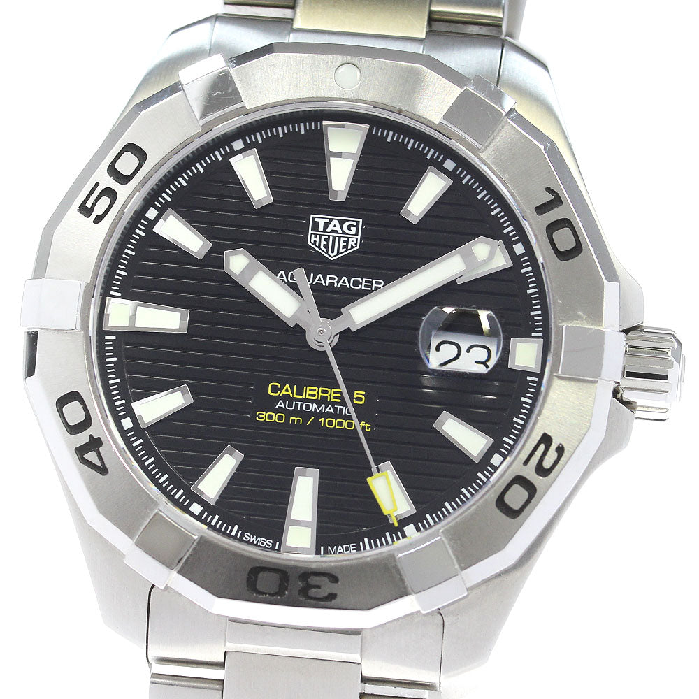 TAG HEUER Aqua Racer Caliber 5 WAY2010-0 Date Automatic Men's Watch_867387