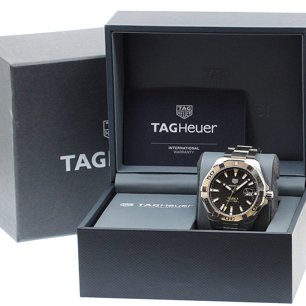 TAG HEUER Aqua Racer Caliber 5 WAY2010-0 Date Automatic Men's Watch_867387