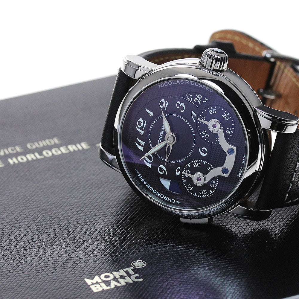 MONTBLANC Star Nikola Ryusec Monopusher 106488 Chronograph GMT AT Men's_867406