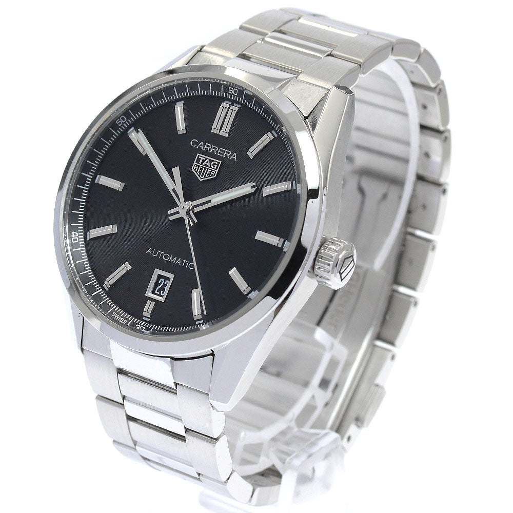 TAG HEUER Carrera Caliber 5 WBN2110 Date Black Dial Automatic Men's Watch_867408